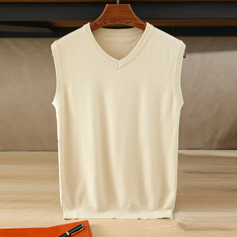 Harrison Knit Vest – Soft, Warm Winter Layering Piece