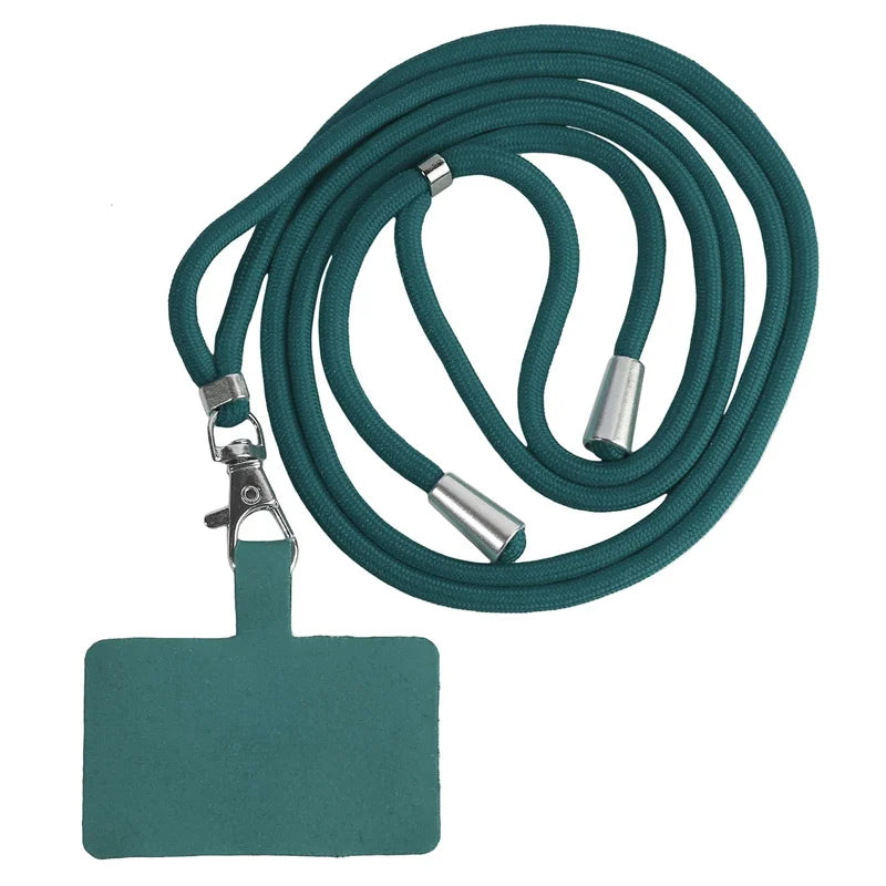 CarryEase | Adjustable Phone Lanyard with Detachable Card Holder & Carabiner