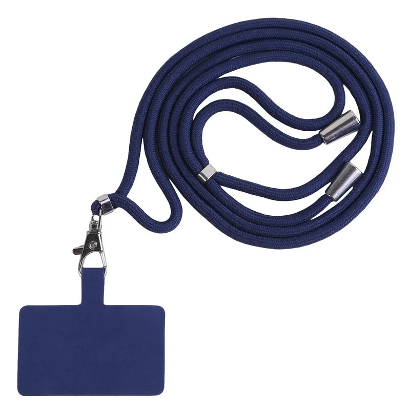 CarryEase | Adjustable Phone Lanyard with Detachable Card Holder & Carabiner