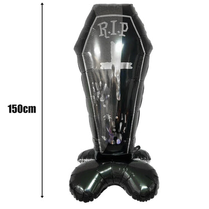 Giant Halloween Foil Standee Balloons for Spooky Party Decorations