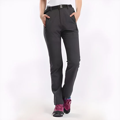 Pantalon de randonnée imperméable pour femmes – Extensible, respirant, parfait pour les aventures en plein air