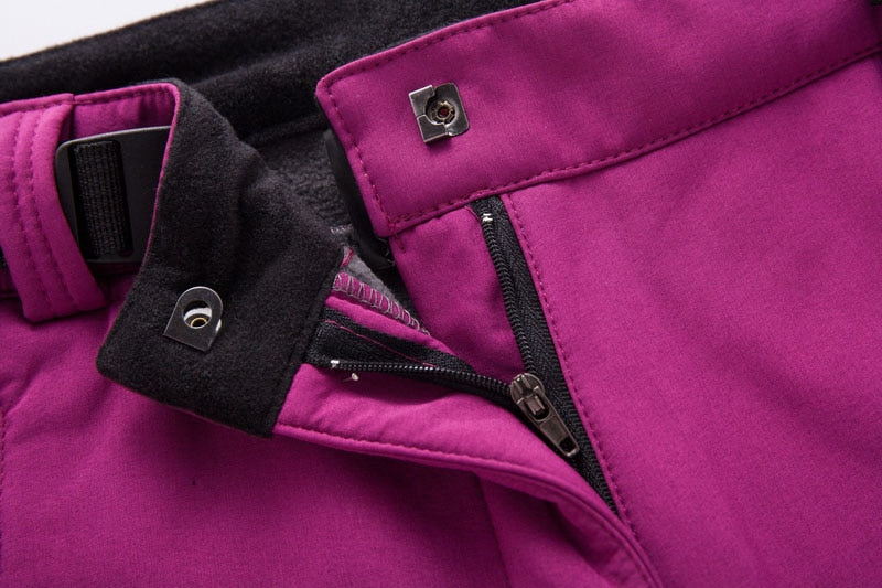 Pantalon de randonnée imperméable et respirant pour femmes – Coupe élastique, tissu durable pour trekking et aventures en plein air