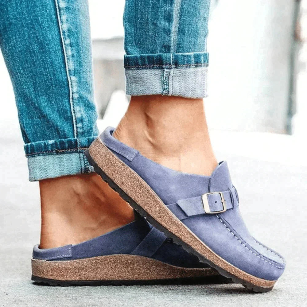 Mary Stylish Slip-On Loafers with Cushioned Footbed for All-Day Comfort