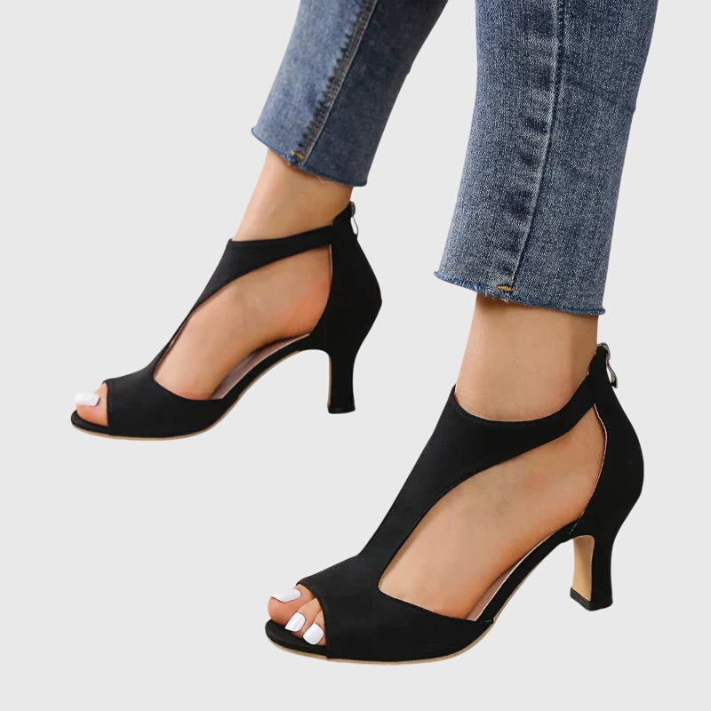 Delfina | Women's Orthopedic Heels Comfortable Supportive Footwear - Elegant Everyday