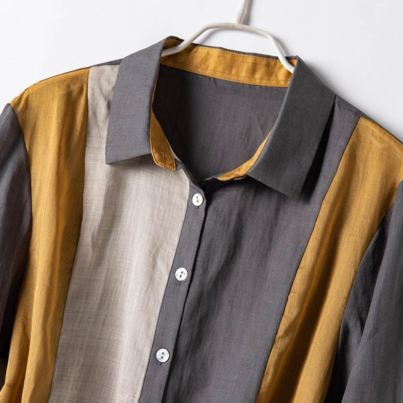 Helen Relaxed Fit Breathable Textured Blouse