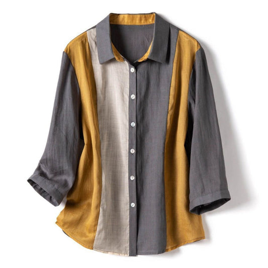 Helen Relaxed Fit Breathable Textured Blouse
