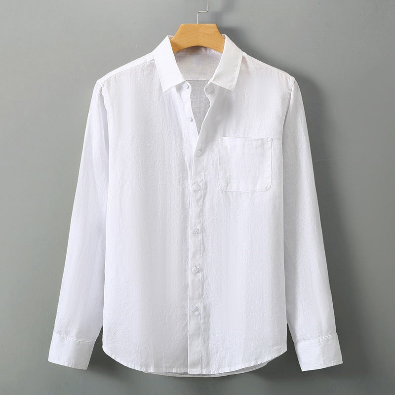 Liam Linen Shirt – Minimalist and Comfortable for Everyday Wear