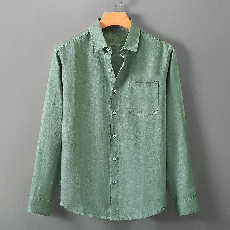 Liam Linen Shirt – Minimalist and Comfortable for Everyday Wear