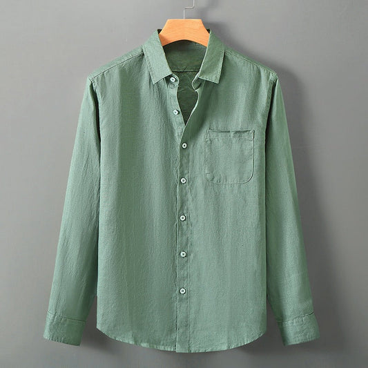 Liam Linen Shirt – Minimalist and Comfortable for Everyday Wear