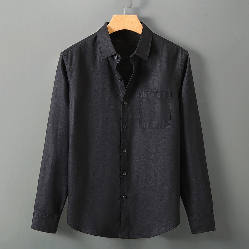 Liam Linen Shirt – Minimalist and Comfortable for Everyday Wear