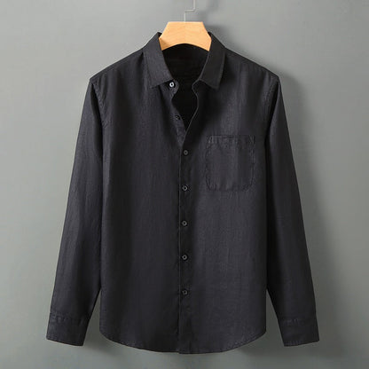 Liam Linen Shirt – Minimalist and Comfortable for Everyday Wear