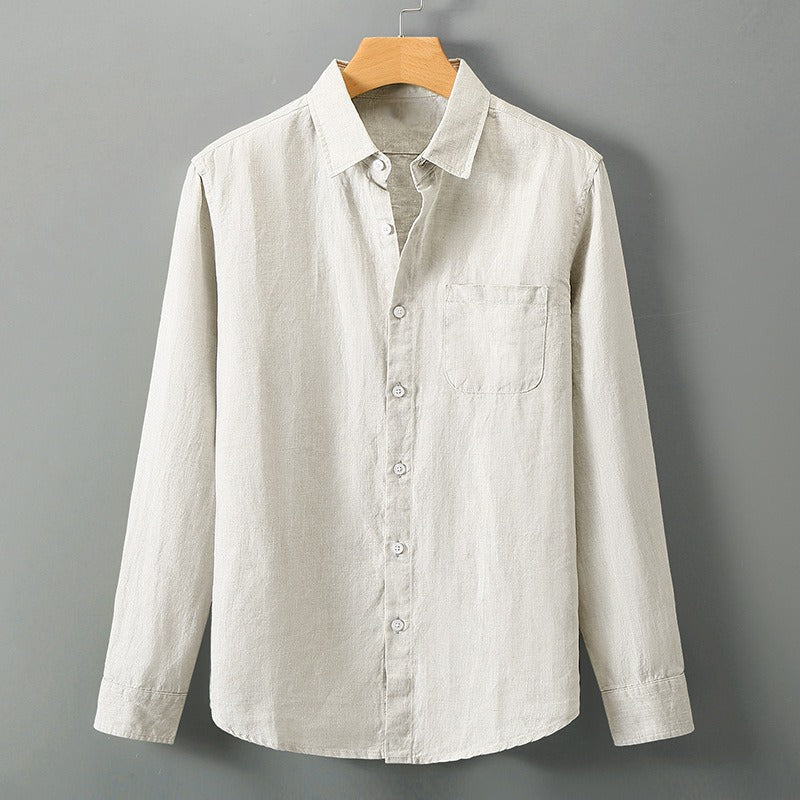 Liam Linen Shirt – Minimalist and Comfortable for Everyday Wear