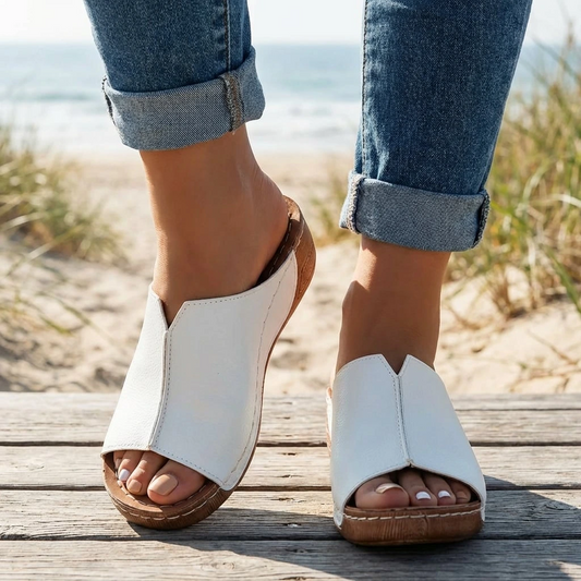 Open-Toe Women's Orthopedic Slide Sandals