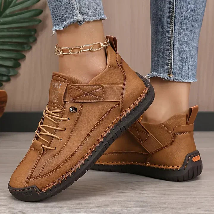 Meya Orthopedic Sneakers with Supportive Wide Fit and Shock-Absorbing Sole