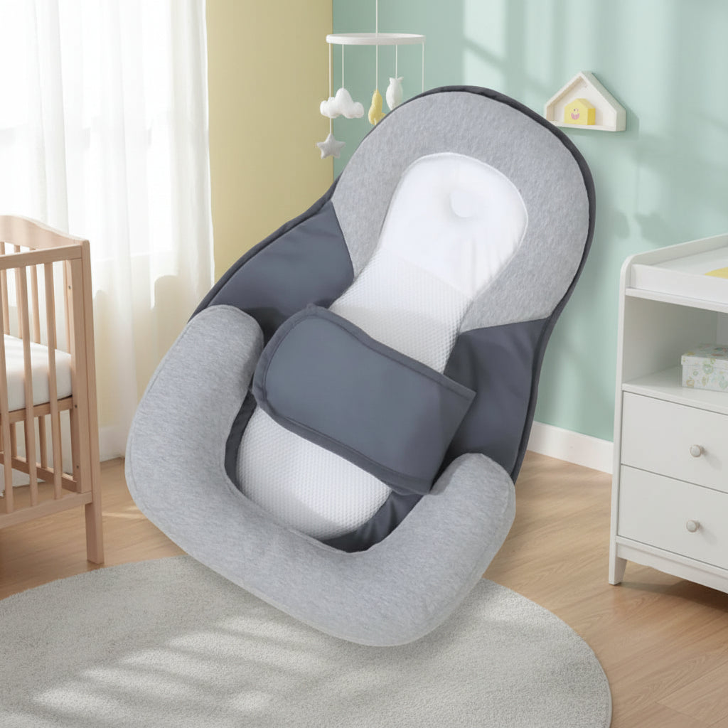 COMFYNEST | Baby Incline Pillow with Soft Cotton Cover for Supervised Support