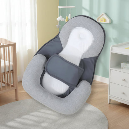 COMFYNEST | Baby Incline Pillow with Soft Cotton Cover for Supervised Support