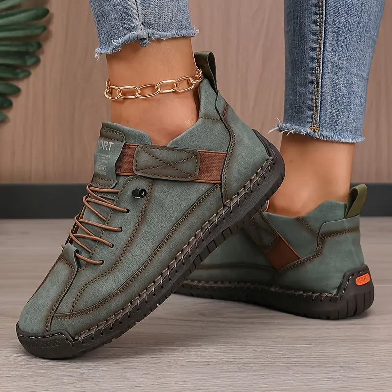 Meya Orthopedic Sneakers with Supportive Wide Fit and Shock-Absorbing Sole