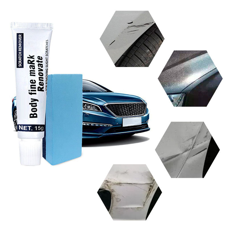 Vero | Car Scratch Remover Paste with Applicator Sponge for Paint Polishing