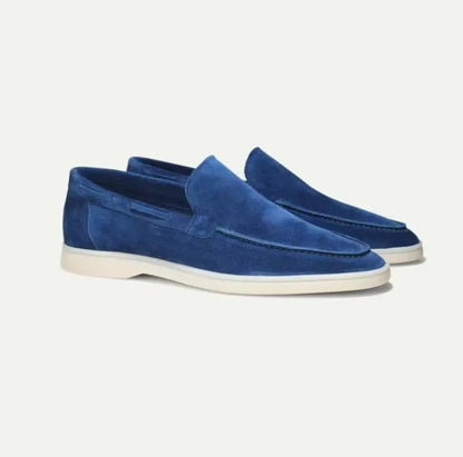 Suede Loafers Slip-On Faux Suede Cushioned Comfort – Bellamy
