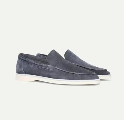 Suede Loafers Slip-On Faux Suede Cushioned Comfort – Bellamy