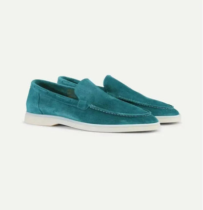 Suede Loafers Slip-On Faux Suede Cushioned Comfort – Bellamy