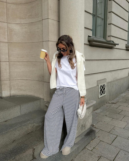 ARIA | Pantalon rayé