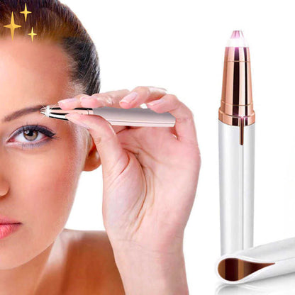 Precision Brow Trimmer | Rechargeable Eyebrow Hair Remover for Face