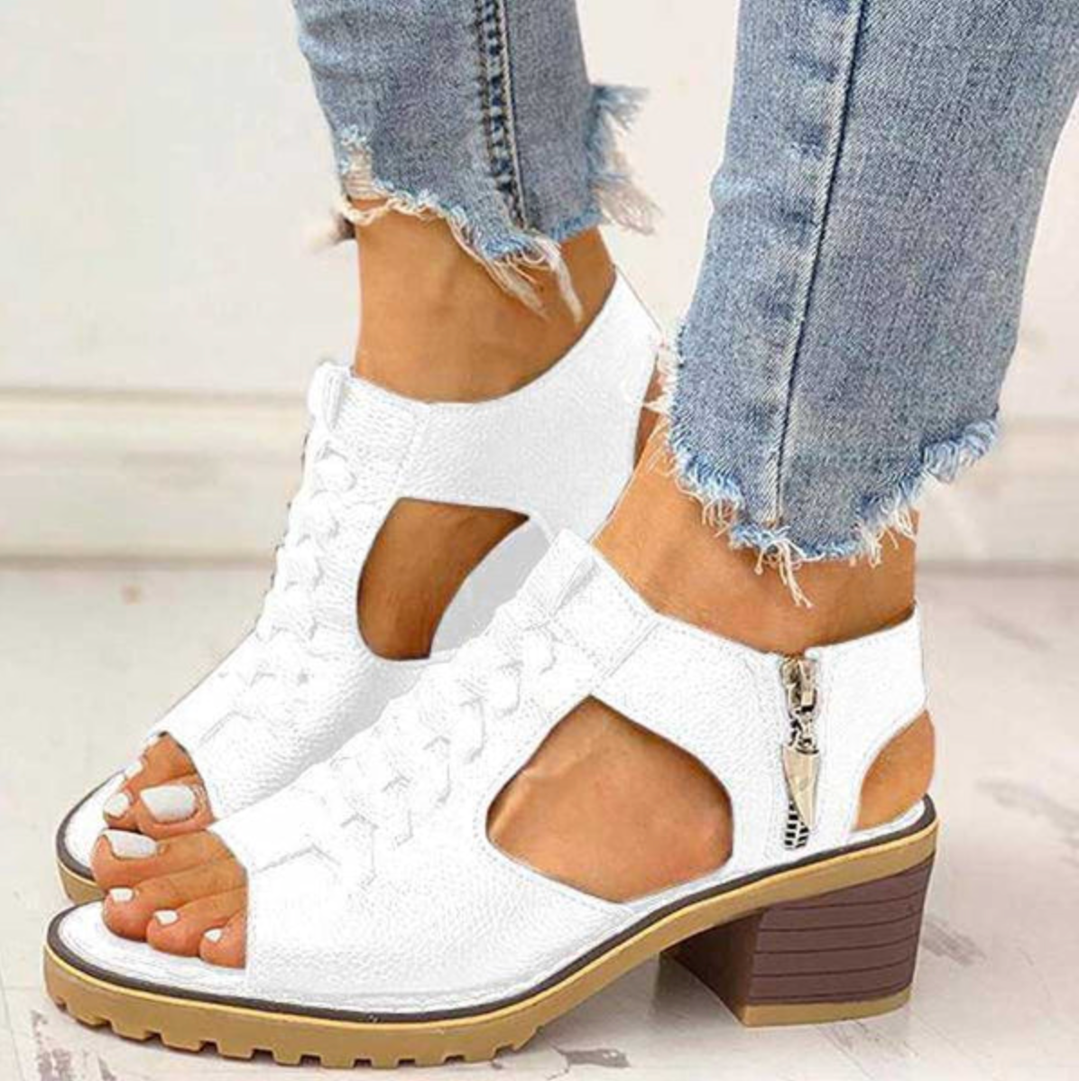 Natalie Chunky Heel Sandals with Stylish Design and Comfortable Support