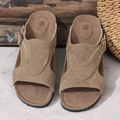 Lydia Slip-On Sandals with Lightweight Support and Comfortable Fit