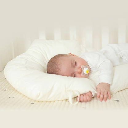 Lunelle | Baby Head Support Pillow with Soft Cotton Cover