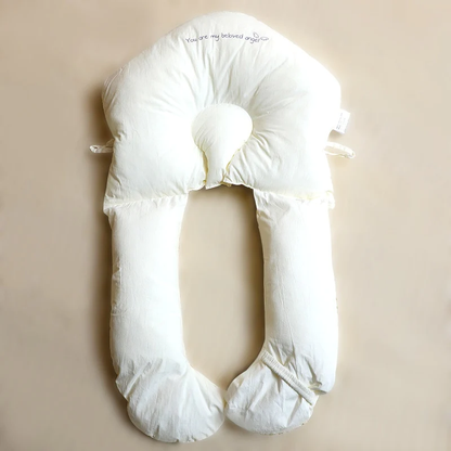 Lunelle | Baby Head Support Pillow with Soft Cotton Cover