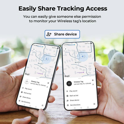 Localizzatore GPS compatto per iPhone e Android | Nessun abbonamento o scheda SIM