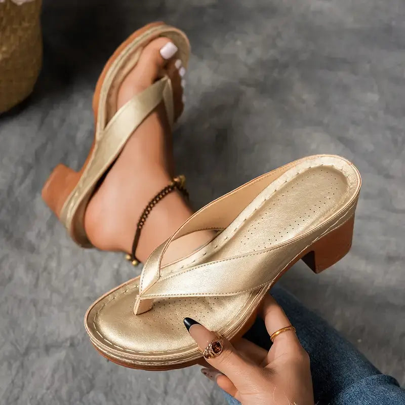 Ascend Elegant Heeled Sandals with Comfortable Stylish Design