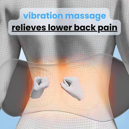 LuminaBack | Heated Lumbar Back Massager with Vibration & Gentle Stretching