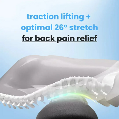 LuminaBack | Heated Lumbar Back Massager with Vibration & Gentle Stretching