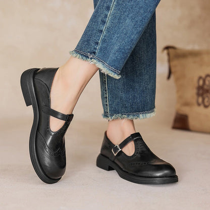 Women’s Summer Mary Jane Flats – Comfortable Everyday Shoes
