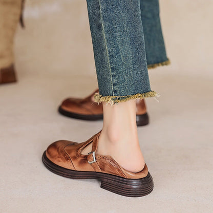 Women’s Summer Mary Jane Flats – Comfortable Everyday Shoes