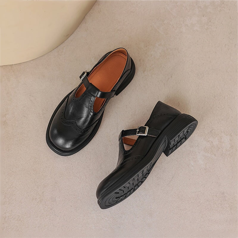 Women’s Summer Mary Jane Flats – Comfortable Everyday Shoes