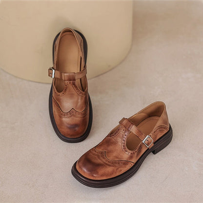 Women’s Summer Mary Jane Flats – Comfortable Everyday Shoes
