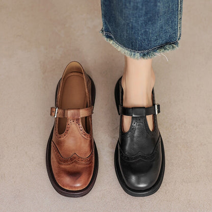 Women’s Summer Mary Jane Flats – Comfortable Everyday Shoes