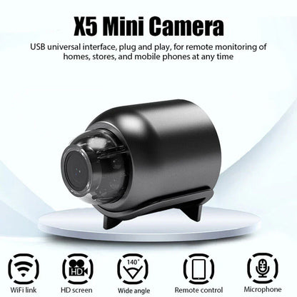 Guardian | Mini WiFi Camera 1080P with Night Vision, Motion Alerts, Remote Viewing & Easy App Setup
