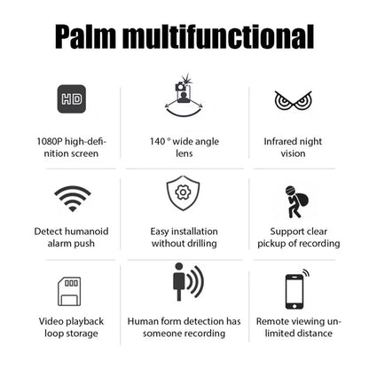 Guardian | Mini WiFi Camera 1080P with Night Vision, Motion Alerts, Remote Viewing & Easy App Setup