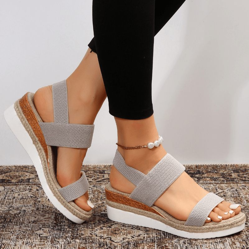 Virella | Orthopedic Platform Sandals with Stretch Fit and Lightweight Sole