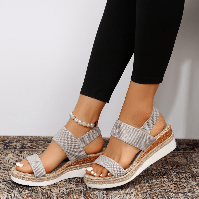 Virella | Orthopedic Platform Sandals with Stretch Fit and Lightweight Sole