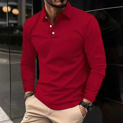 Cotton Polo Shirt for Men Lightweight Tailored Fit – Arden