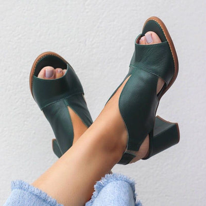 Nicole Mid-Heel Sandals – Stylish, Elegant, and Comfortable Footwear
