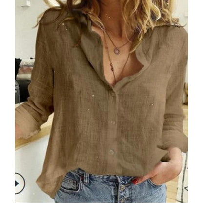 Women's Bird Print Relaxed Fit Shirt