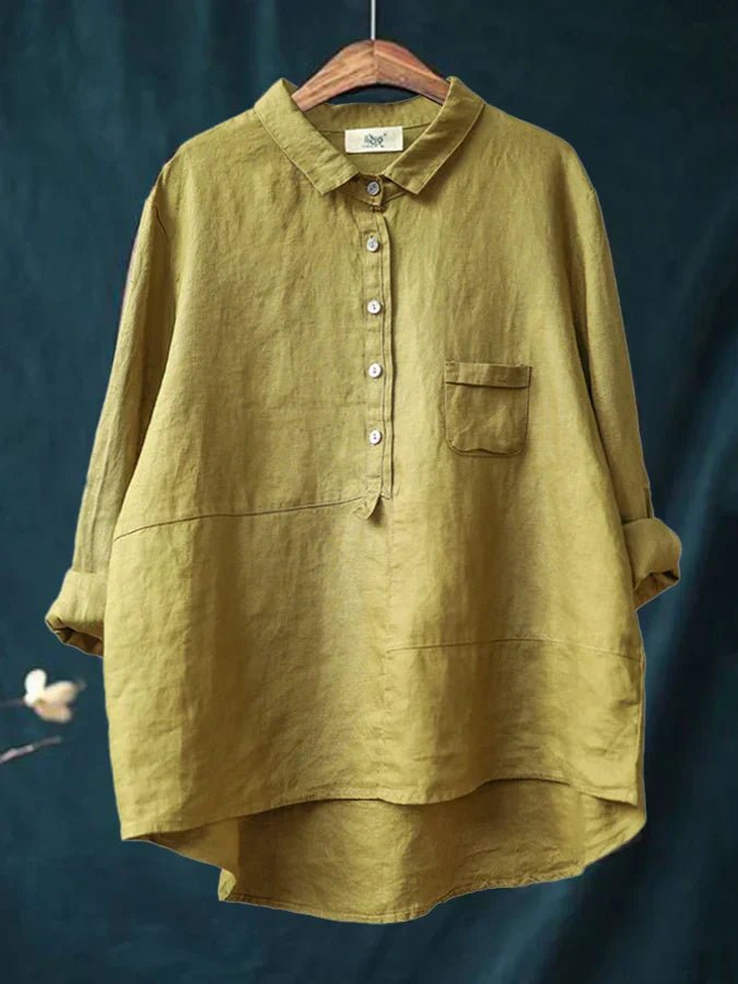Women's Oversized Button-Down Shirt