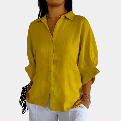 Women's Oversized Button-Down Shirt