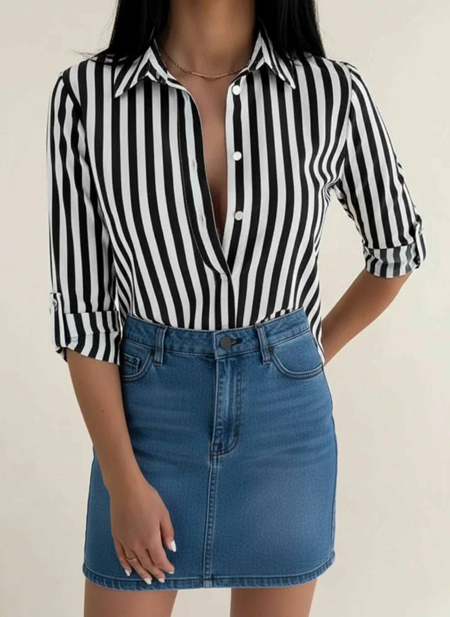 Women's Button-Down Blouse